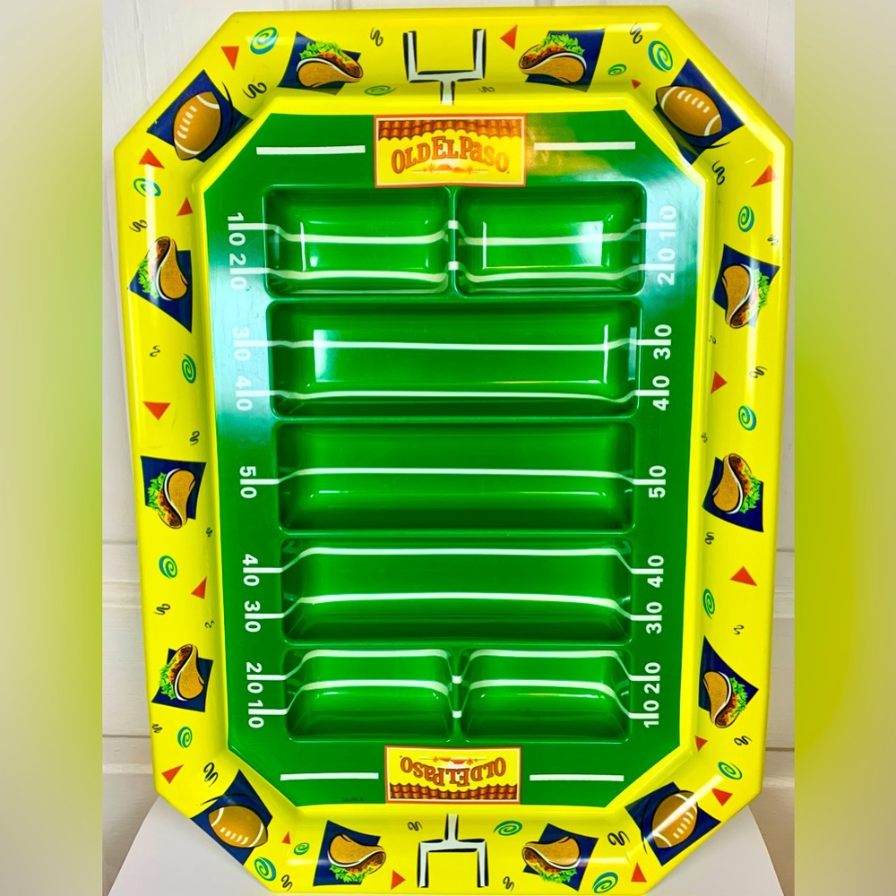 Vintage Old El Paso Football Stadium Taco Nacho Server 90s 00s Y2K - Mardi Gras